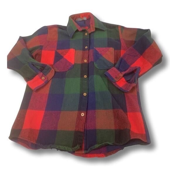Multicolored Checkered Big Mac Flannel - Picture 1 of 7